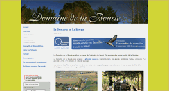 Desktop Screenshot of domainedelabourie.fr
